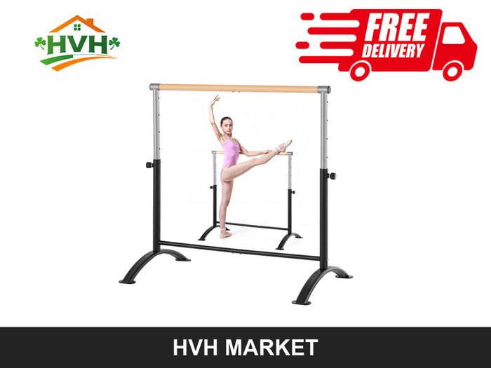 Freestanding Ballet Barre, Adjustable 28-44 in