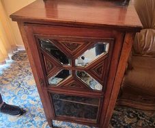 Antique music cabinet