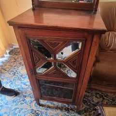 Antique music cabinet