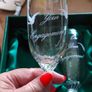 Vintage Eamon Crystal Engagement Champagne Fluits Image 4