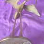 Vintage brass crane ornament Image 8