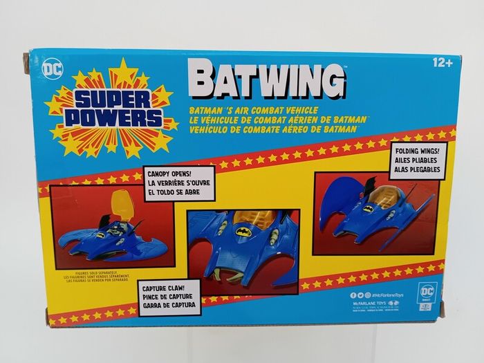 Macfarlane DC Super Powers Batman Batwing Re-Issue