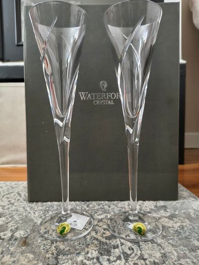 Waterford Crystal Champagne Flutes