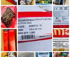 60,000 Collated Plasterboard Gun Screws Job Lot Clearance Plasterers Supplies