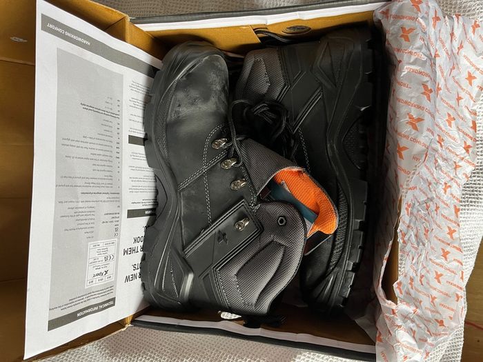 Xpert Warrior Safety Boots Black