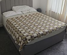 Divan King Size Bed Base & Headboard with 4 Drawer Storage