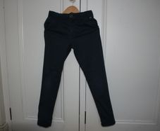 Jasper Conran Boys Slim Fit Navy Chino Trousers Age 9 Years Like New