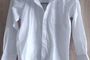 134 cm white elegant boy shirt  worn once