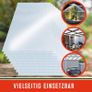 28 x Polycarbonate Twin Wall Sheets 60.5 x 121cm  UV Protected Panels for Greenhouse, Cold Frames & Carports Image 2