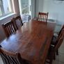 Rustic Solid Wood 6-Piece Dining Suite Image 3