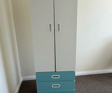 Kids Wardrobe With Drawers