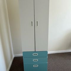 Kids Wardrobe With Drawers