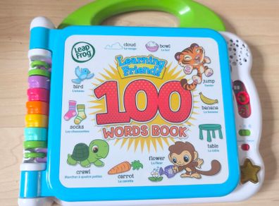 Kids leapfrog 100 words book age 1+