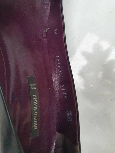 Bruno Magli pointed pump Sz 40 (Fit 7 - 7.5UK) - Rrp 229 (New)