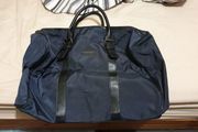 michael kors navy blue black gym training bag