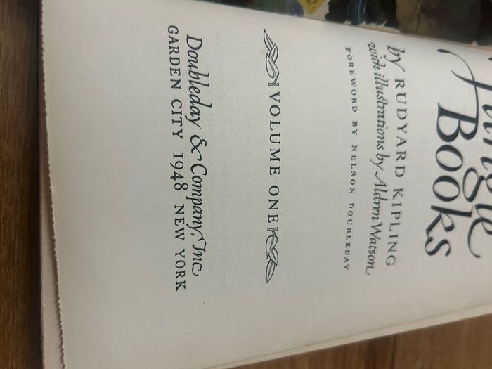 1940s book Jungle book