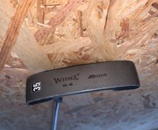 Wide C Mizuno Golf club putter (LF)