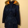 Navy Blue Parka Jacket Image 8