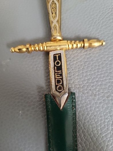 Letter opener sword shape