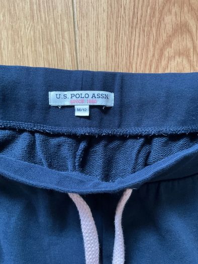 Genuine U.S. Polo Assn. Ladies navy joggers - size M/12 Brand New