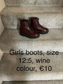 Girls boots, size 12:5
