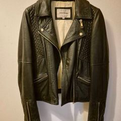 River Island Genuine Leather jacket S