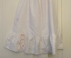 Vintage 70's White Petticoat/underskirt