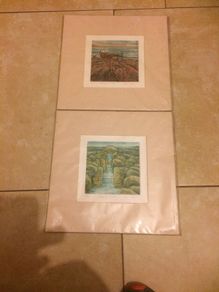 Gail Kelly Art etchings free postage