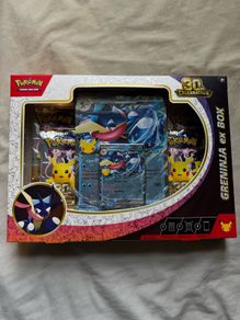 Pokemon TCG 30th Celebration Greninja ex Box - 4 Booster Packs - Unopened