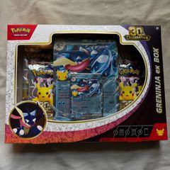 Pokemon TCG 30th Celebration Greninja ex Box - 4 Booster Packs - Unopened