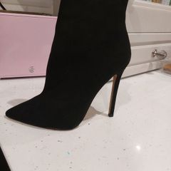 Black High Heel Boots
