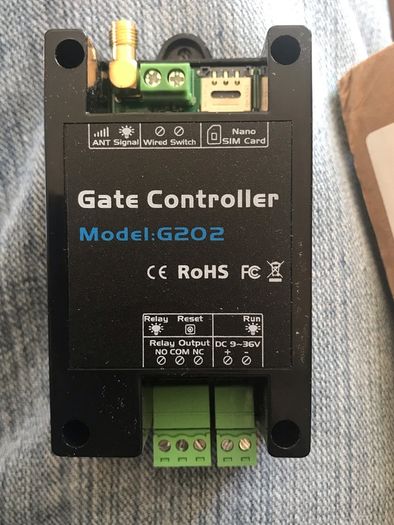 GSM Gate Opener GSM Gate and door open Opener  Controller GSM Door Opener Relay Switch Free Call Mobile Phone Remote for Garage Doors Shutters etc 5 euro extra for wire Plastic Exit Button