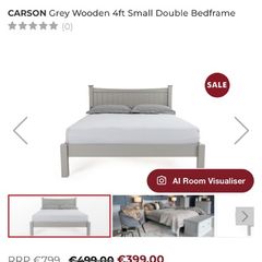 bed frame small double Ez Living