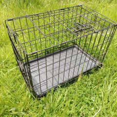 Folding Metal Pet Crate Dog Cage Small/Medium