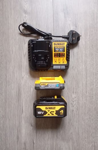 DeWalt Batteries and Charger (New)