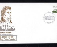 1981 Ireland 150th Anniversary of James Hoban (Architect of White House, USA) Commemorative Stamp Illustrated The Irish Times First Day Cover (FDC)
