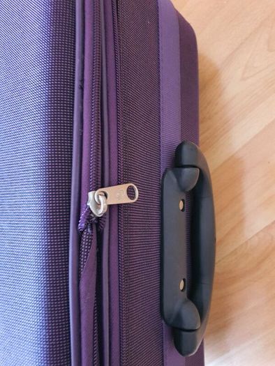 LT creations purple suitcase