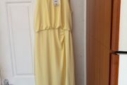Zara Lemon Midi dress, size S