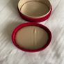 Trinket Box Velvet with Silver On Lid Image 4