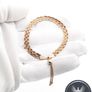 Vintage Gold Plated Sterling Silver Bracelet Image 6
