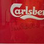 Signed and Framed Robbie Fowler UEFA Cup Final 2001 Replica Jersey  Certificate of Authenticity Included Image 3