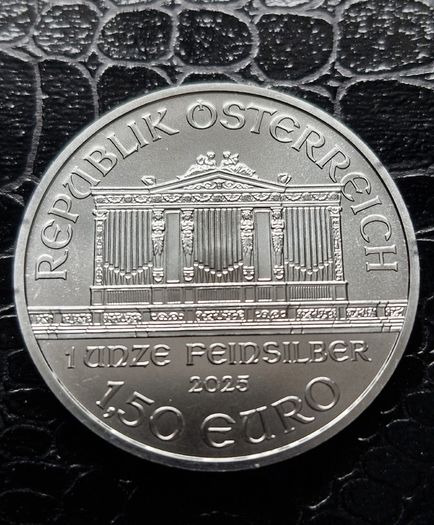 Austria 1oz .999 Silver Philharmonic 2025 Coin