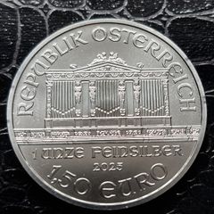 Austria 1oz .999 Silver Philharmonic 2025 Coin