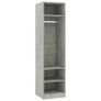 Wardrobe Concrete Grey 50x50x200 cm Chipboard Image 7
