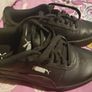 Unisex Puma Black runners Softfoam Size UK 3 Eur 35.5 Image 3