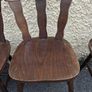 5 Wooden Chairs Image 3