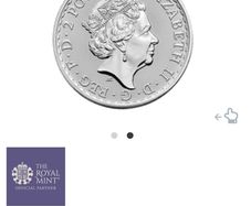 5 x 1oz 2022 Silver Britannias .999 fine silver