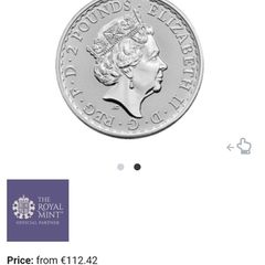 5 x 1oz 2022 Silver Britannias .999 fine silver