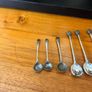 Antique Silver Plated Spoons & Napkin Ring Image 3