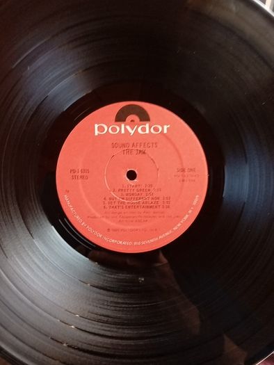 the jam sound affects and the gift vinyl lps